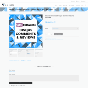 discus for wooCommerce new comment tab