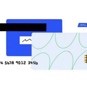 bank card psd template bummer image illustration