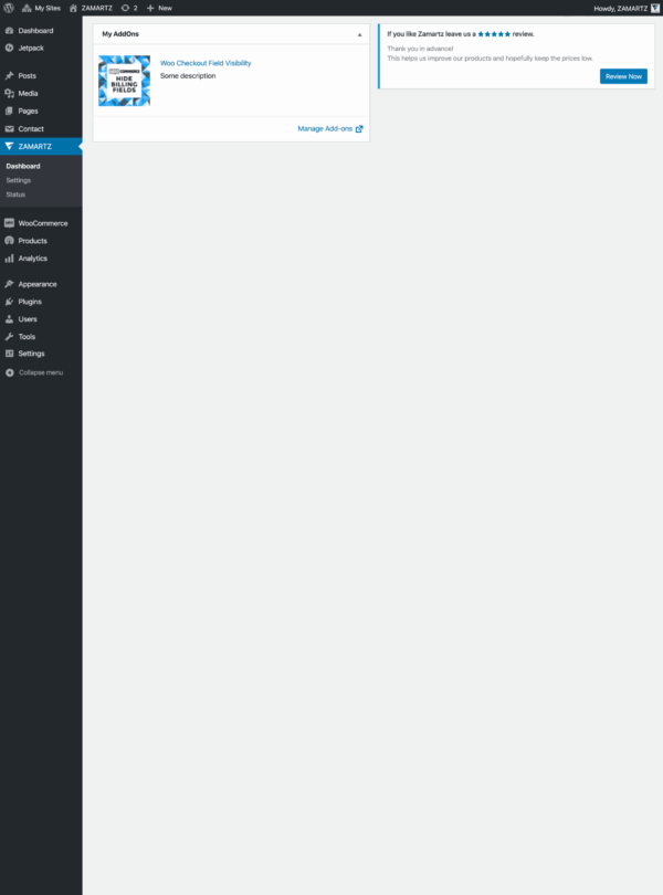8 Paid Site Dashboard