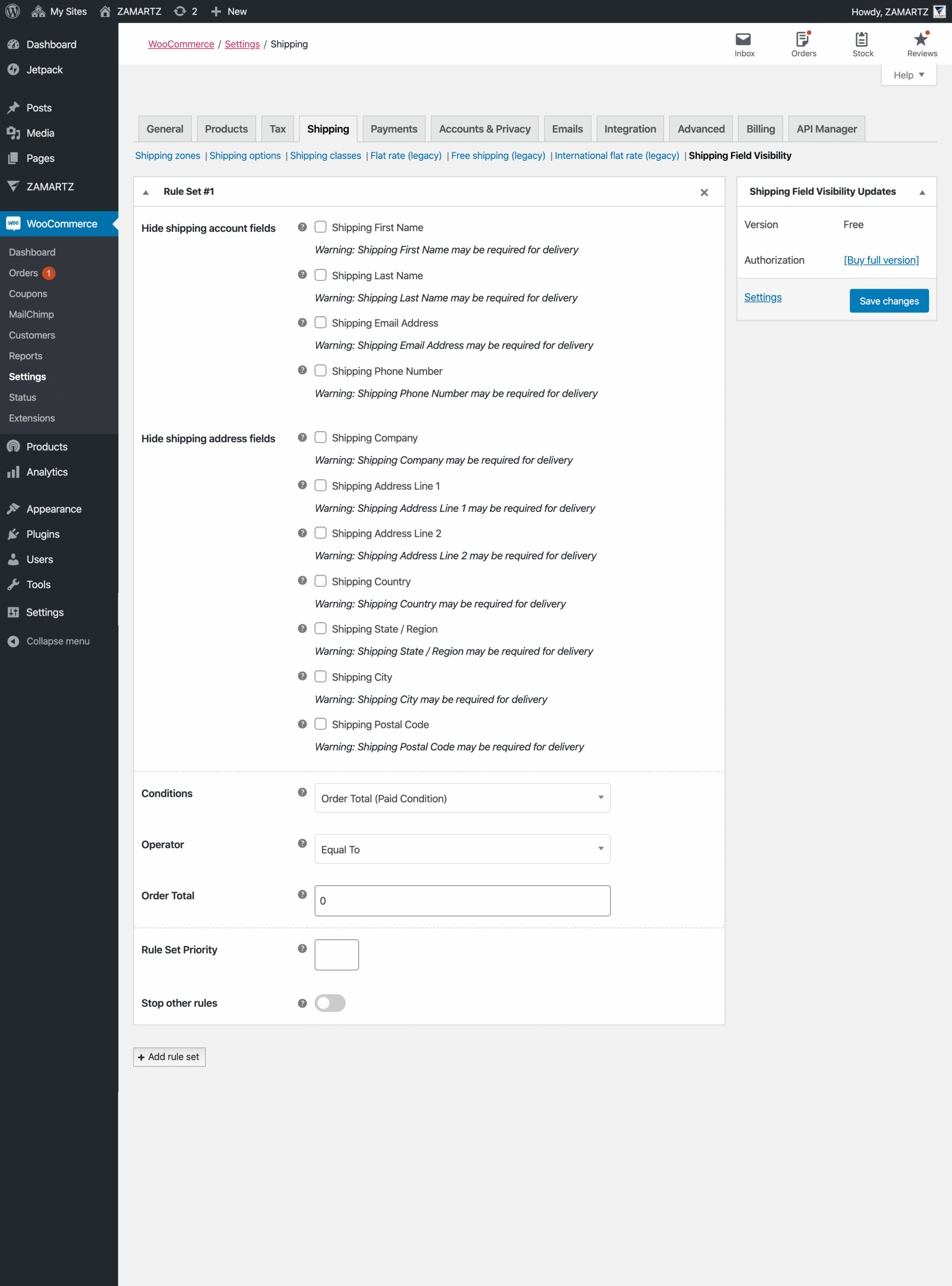 9 Free WooCommerce Shipping