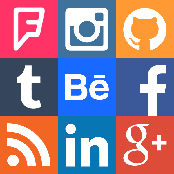 Gif - Free social media icons