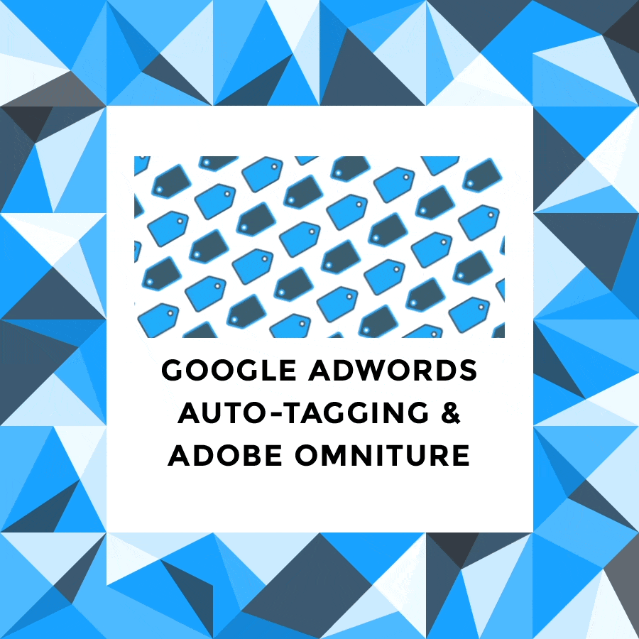 Digital Marketing Google AdWords Auto tagging & Adobe Omniture
