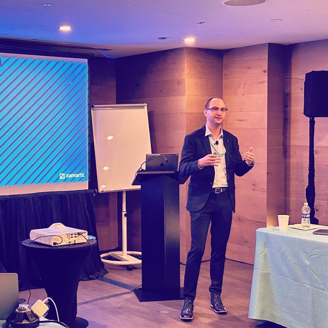 zamartz speaking at Productsup Customer Connect event in NYC